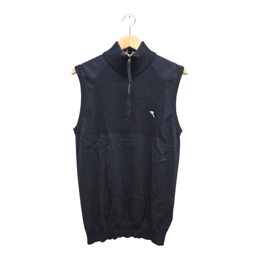 Chervo Men’s Nearco Knit Solid Golf Vest Medium Navy NWT